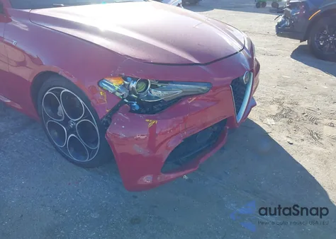 2023 Alfa Romeo Giulia Ti Rwd from USA, damaged, VIN ZARFAMBN5P7671579